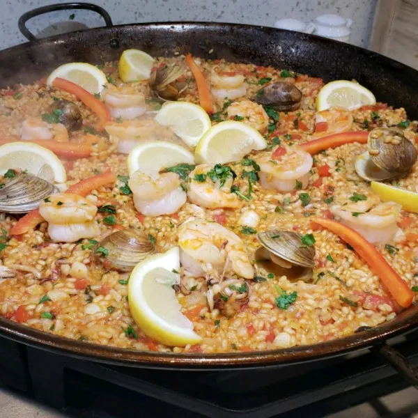 receta Paella Clásica De María