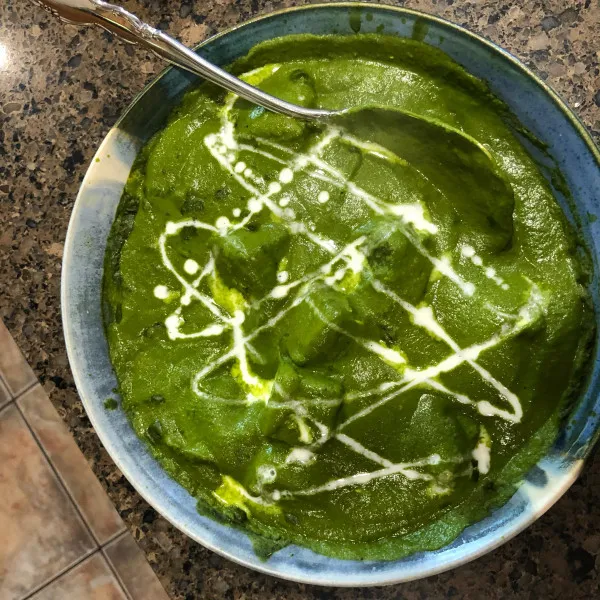 recetas Palak Paneer (espinacas Indias Y Paneer)