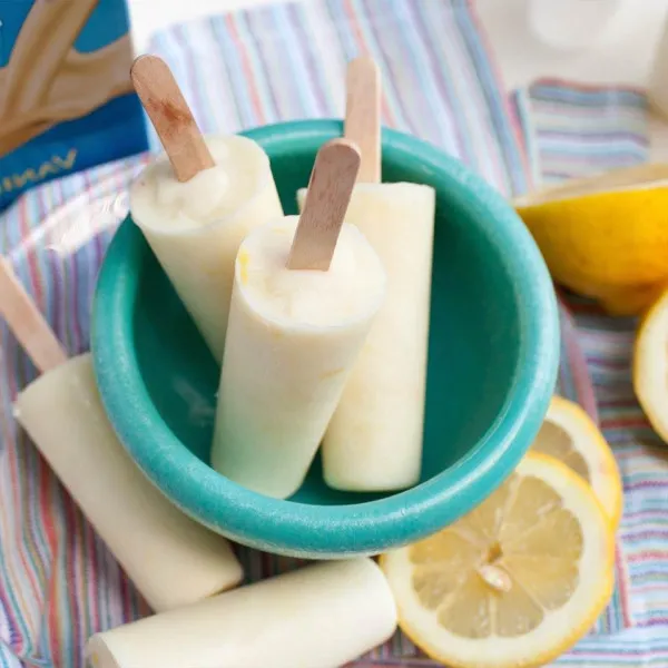 receta Paletas De Hielo De Limón De Verano