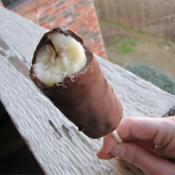 receta Banana Pops