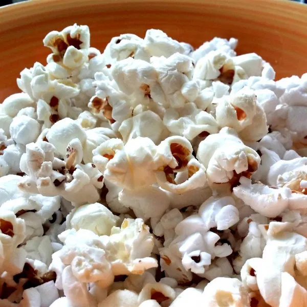 receta Pop-corn à l'huile de coco