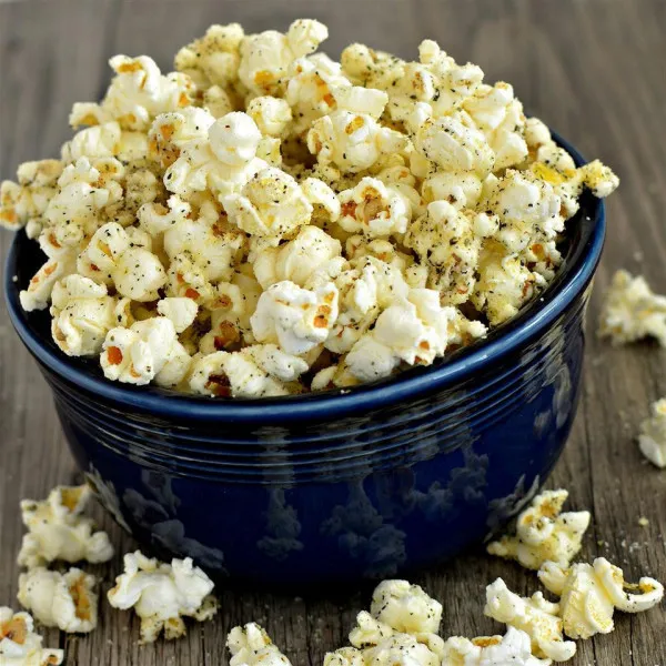 receta Pop-corn au parmesan italien