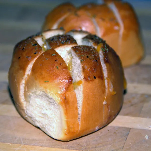 przepisy Frytownica Chleb Czosnkowy Serowy