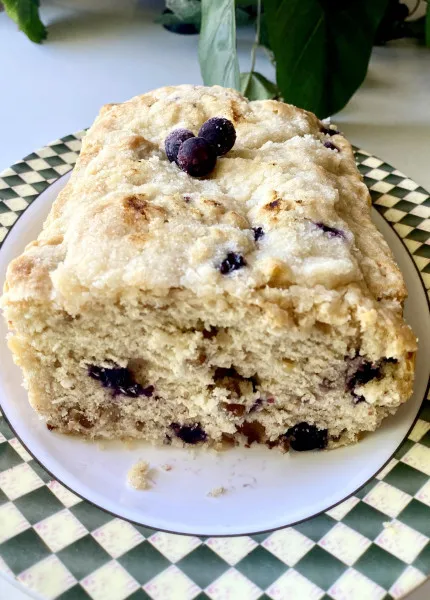 receta Pan De Arándanos Con Suero De Leche