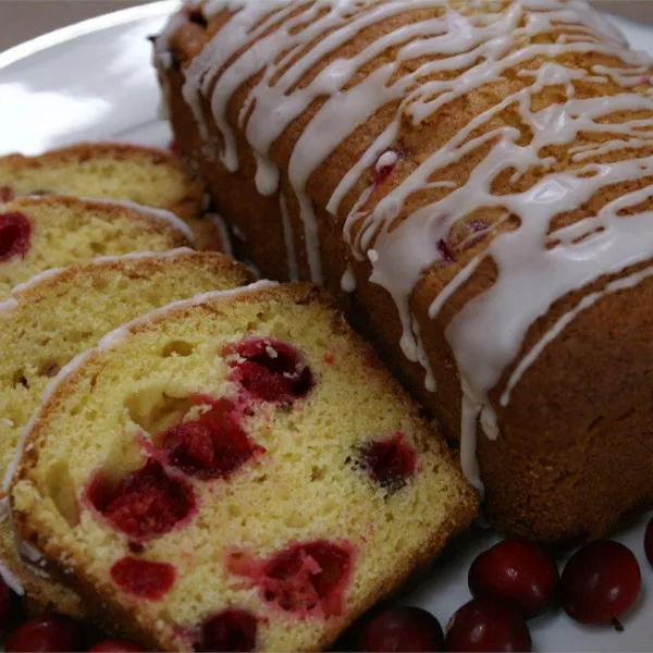 receta Pain aux canneberges et à l'orange