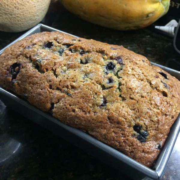 receta Pan De Calabacín Y Arándanos