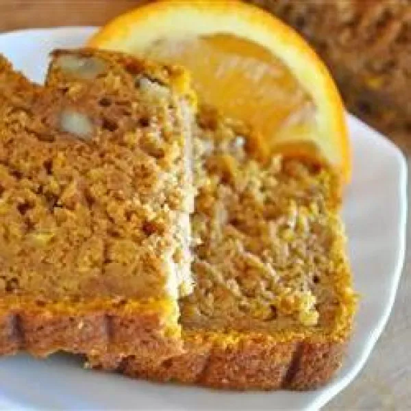 receta Pan De Calabaza Naranja