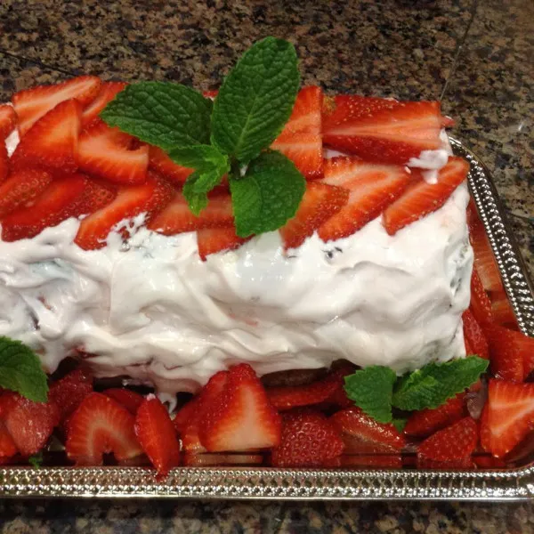 receta Pan De Fresa Relleno