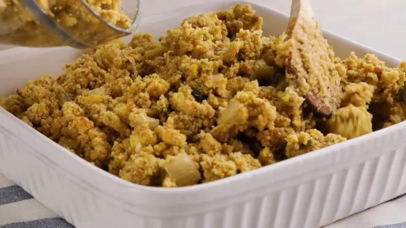 receta Pan De Maíz, Salchicha Y Aderezo De Jalapeño De Donna