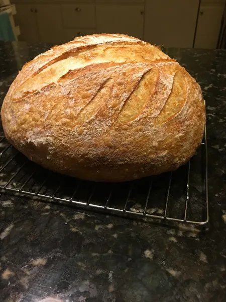 recette Chef John's Pain au levain