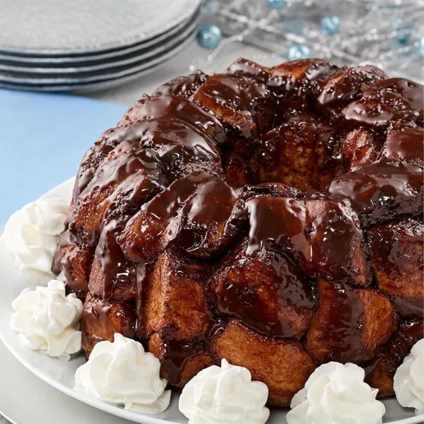 receta Pan De Mono Con Chocolate Caliente