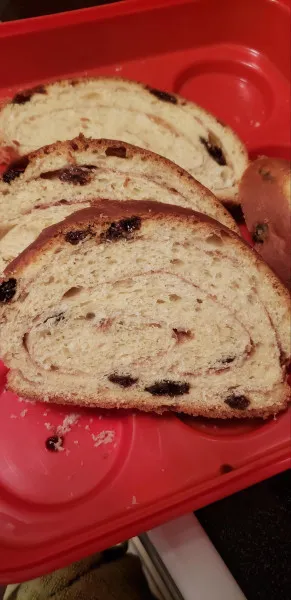 receta Pan De Pasas Y Canela I