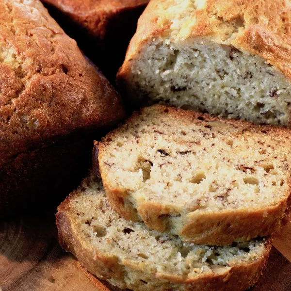 receta Pan De Plátano Bajo En Grasa I