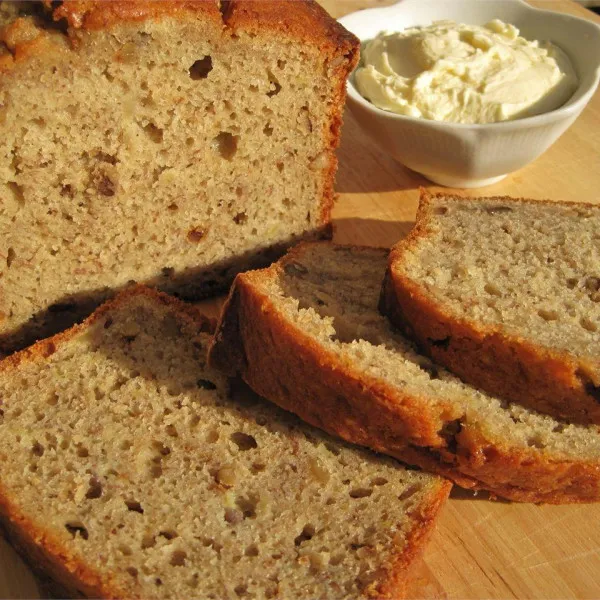 receta Pan De Plátano Y Nuez I