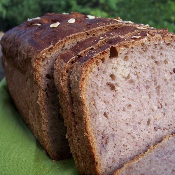 Przepis Chleb z kremem owsianym i truskawkami