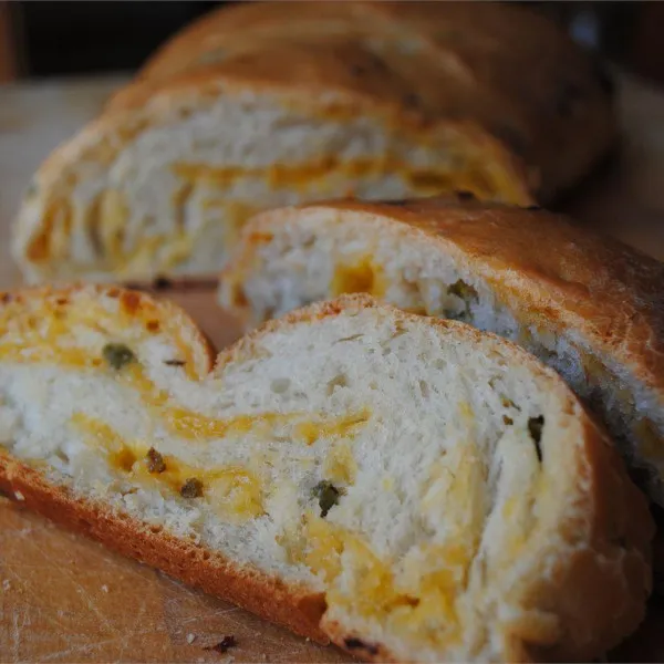 receta Pain au fromage Jalapeno