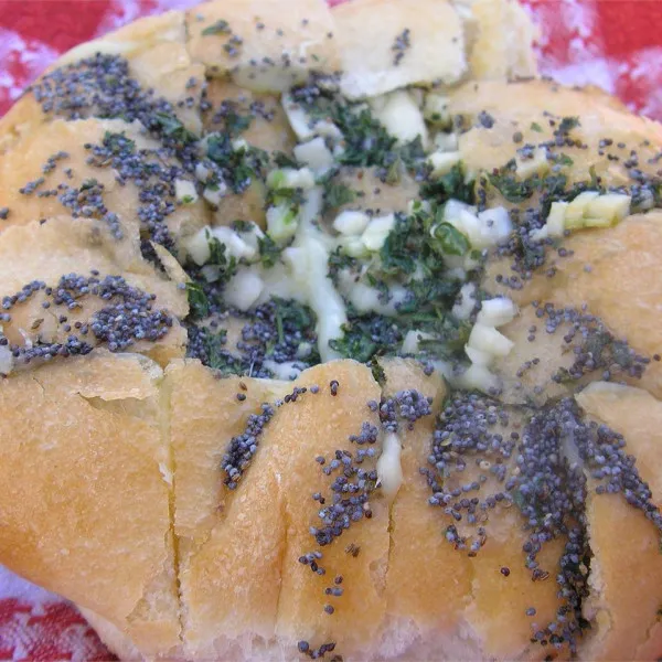 przepisy Chleb z makiem serowym