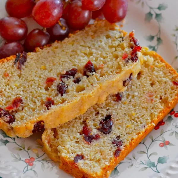 recetas Pan De Té De Naranja Y Arándanos