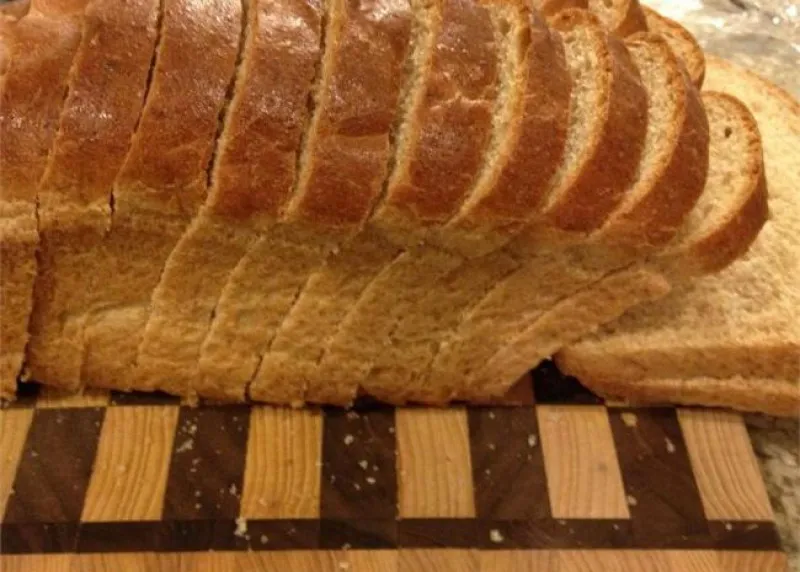 receta Pain de blé entier nature