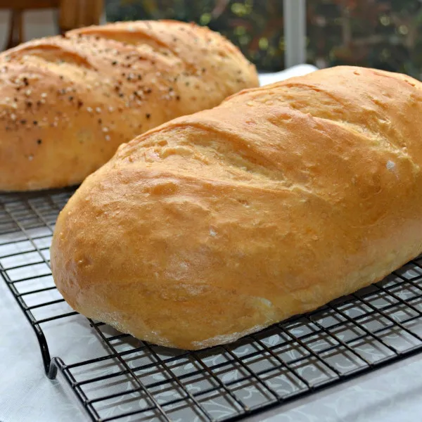 recette Pain italien cuit dans une pierre à pizza