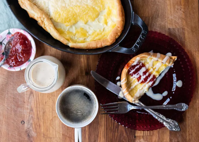 recette Crêpe Allemande Avec Sauce Au Babeurre