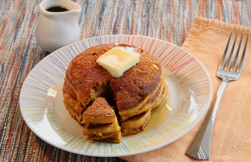 receta Crêpes à la citrouille et au babeurre