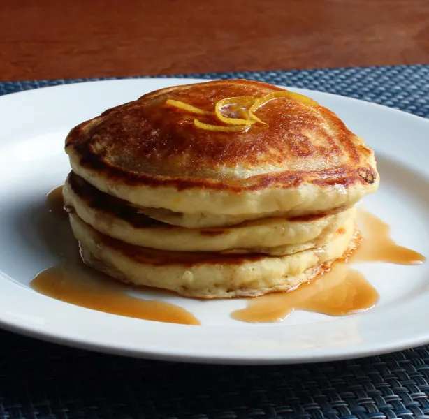 receta Panqueques De Limón Y Ricota