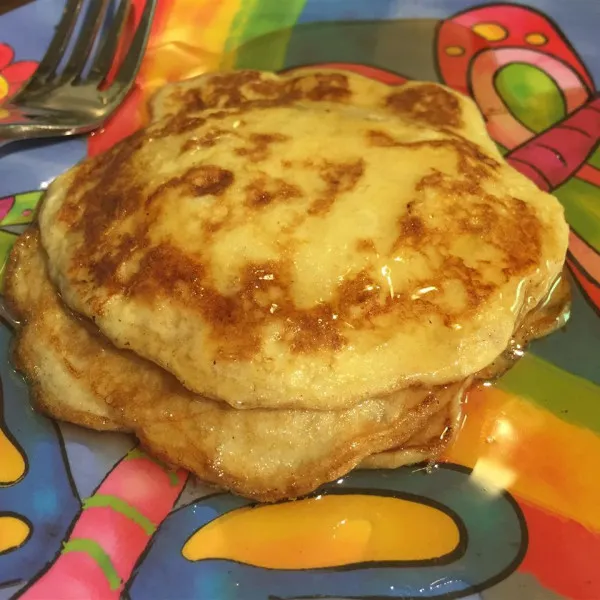 receta Crêpes aux bananes sans farine