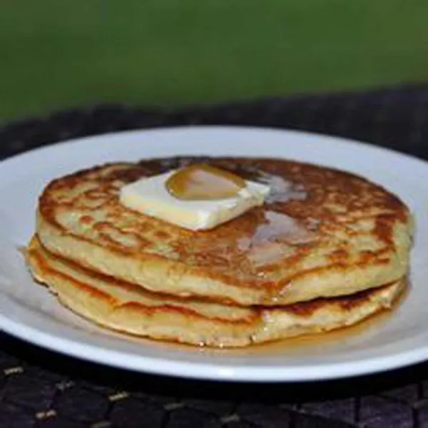 receta Panqueques De Suero De Leche Con Vainilla Y Noix de muscade