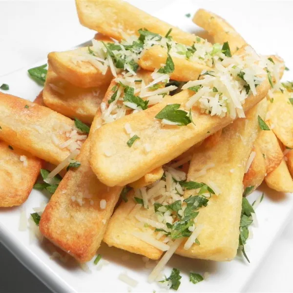 receta Papas Fritas Con Trufa Y Parmesano