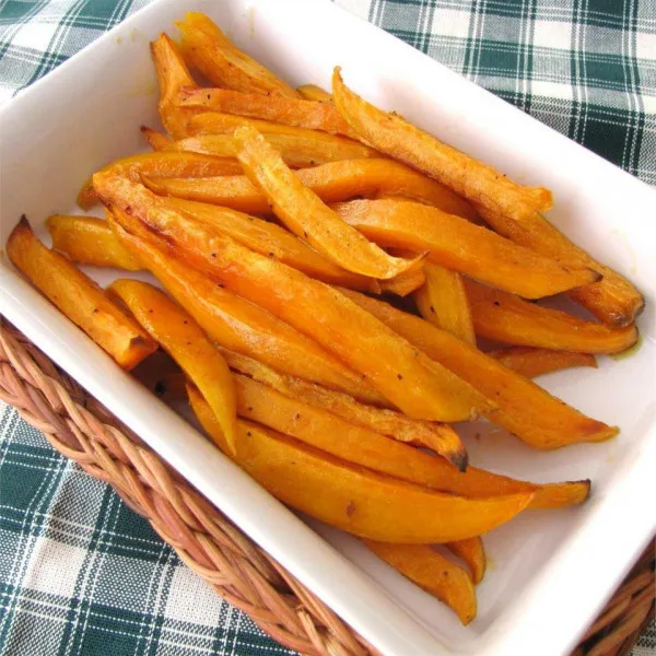 receta ¡Papas Fritas Horneadas Con Camote Dulce Y Picante!