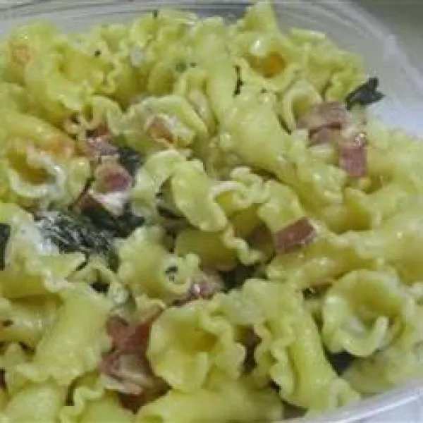 receta Pâtes Campanelle Au Bacon De Dinde