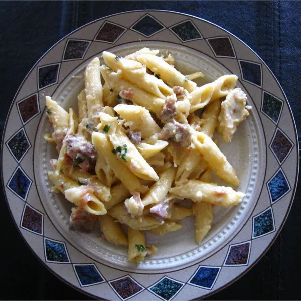 przepisy Carbonara Chicken Pasta