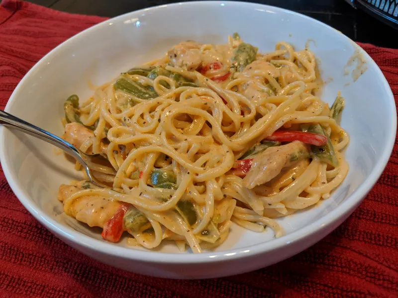 receta Pasta De Pollo Cajún