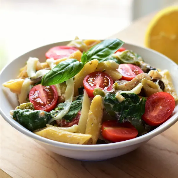 recetas Pasta De Ricotta Y Limón Con Verduras