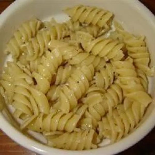 receta Pasta Frita Con Ajo