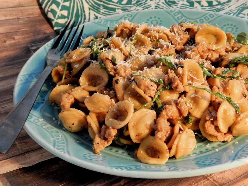 receta Pasta Orecchiette En Una Sartén