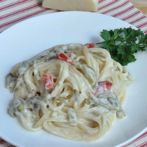 receta Pasta Rápida Primavera