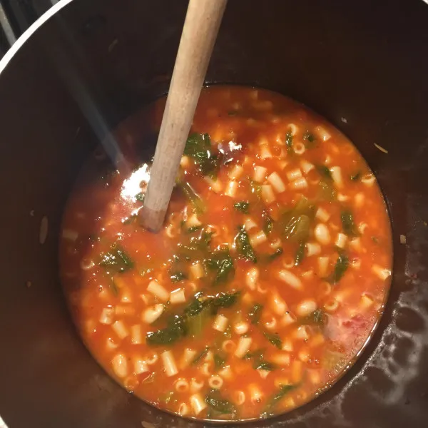 recetas Pasta Vegetariana Y Frijoles