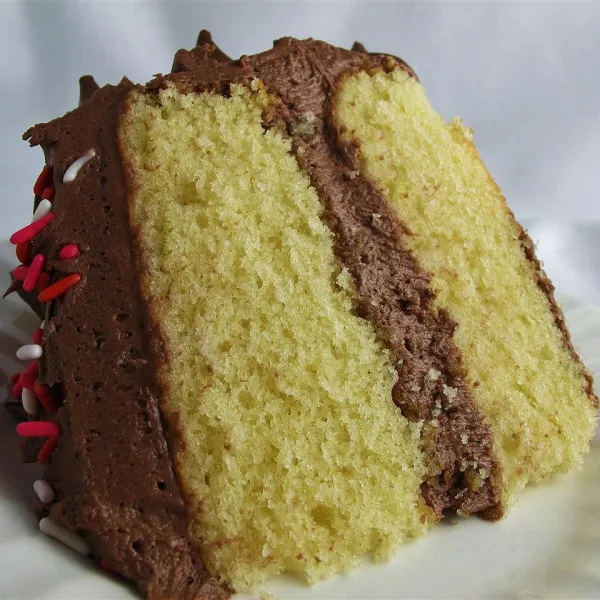 receta Yellow Cake Made From Zero