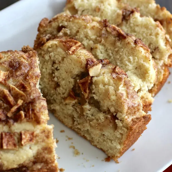 receta White Apple Cinnamon Cake