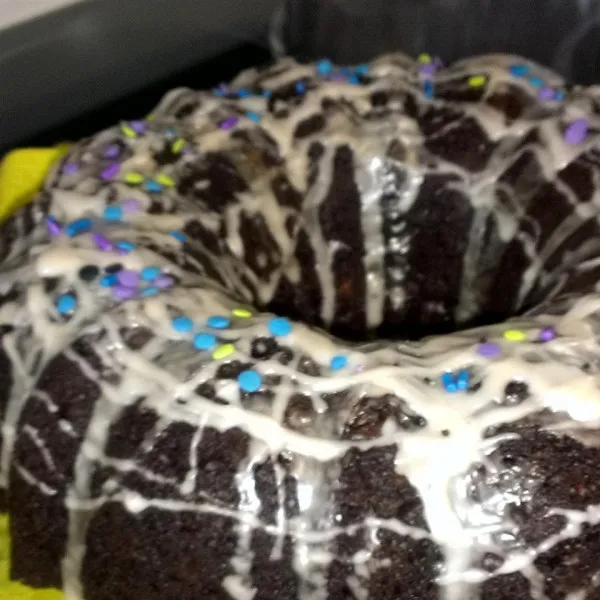 receta Pastel Bundt De Chocolate Con Chispas De Chocolate