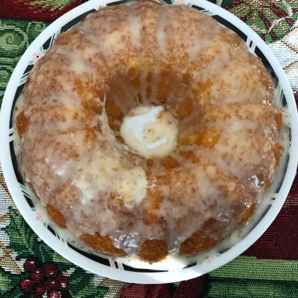 recette Gâteau Bundt à la crème sure