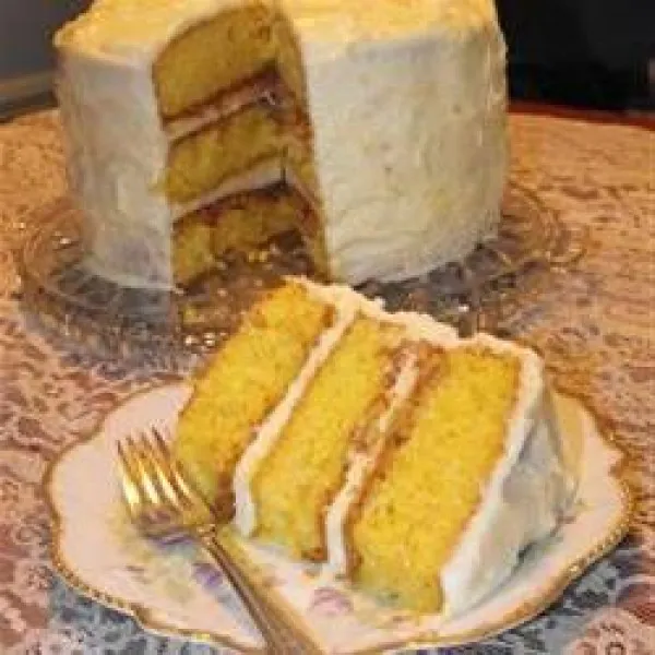 receta Gâteau croustillant à l'orange