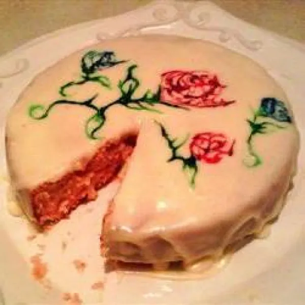receta Gâteau à l'eau de rose