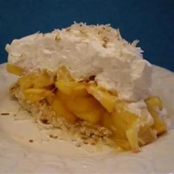 recette GÃ¢teau des anges aux pÃªches fraÃ®ches