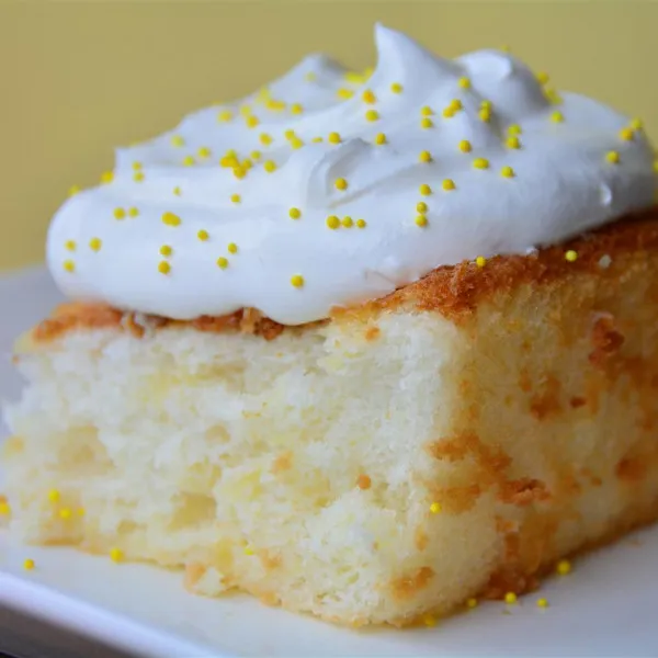 receta Gâteau des anges à l'ananas I