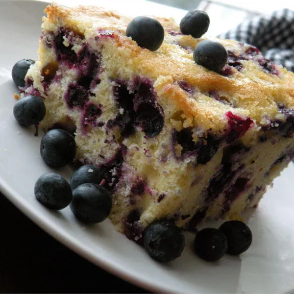 receta Pastel De Arándanos Que Se Derrite En La Boca