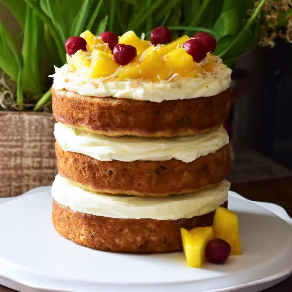 receta Gâteau de mariage hawaïen I