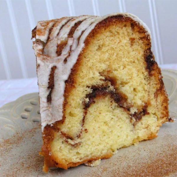 receta Pastel De Café Bundt Con Remolino De Canela